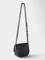 Thumbnail for your product : A.P.C. Betty Saffiano-leather Cross-body Bag - Navy