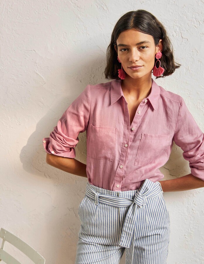 Boden Linen Shirt ShopStyle Tshirts