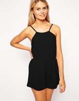 Thumbnail for your product : ASOS Playsuit in Crepe