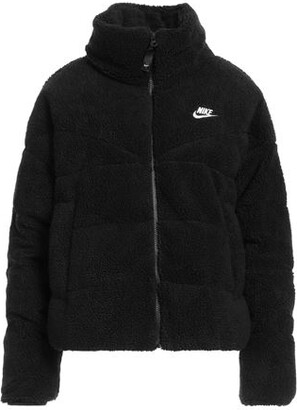 nike teddy jacket womens