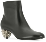Thumbnail for your product : Alexander McQueen Spiked Heel Ankle Boots