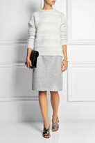 Thumbnail for your product : Jil Sander Wool and angora-blend skirt