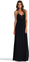 Thumbnail for your product : Helena Quinn Drape Front Maxi Dress