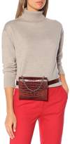 Thumbnail for your product : Max Mara Linda croc-effect leather belt bag