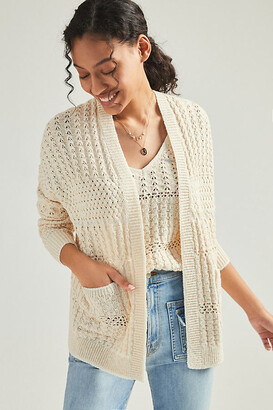 Anthropologie Rae Cardigan By in White 
