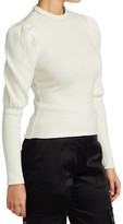 Thumbnail for your product : JONATHAN SIMKHAI STANDARD Puff-Sleeve Knit Top