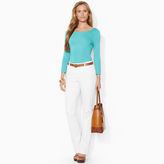Thumbnail for your product : Ralph Lauren Stretch-Cotton Straight Pant