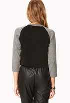 Thumbnail for your product : Forever 21 Run DMC Cropped Baseball Tee