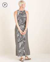Thumbnail for your product : Chico's Chicos Petite Tropical-Print Striped Maxi Dress