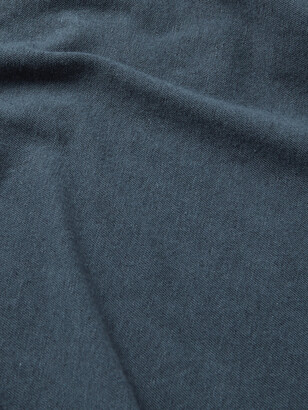 Frescobol Carioca Slim-Fit Cotton and Linen-Blend Jersey Shirt - Men - Blue - XL