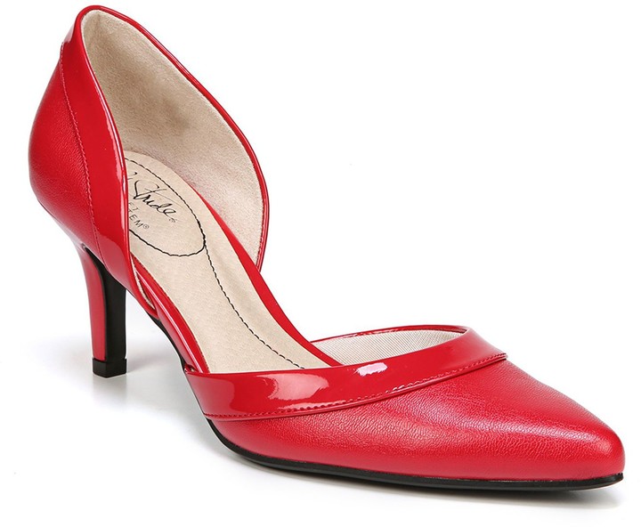 lifestride red heels