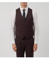 Thumbnail for your product : New Look Dark Burgundy Suit Waistcoat