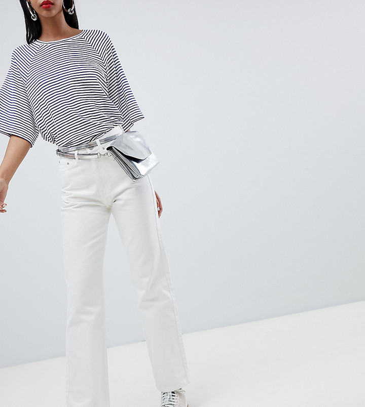 weekday voyage jeans white