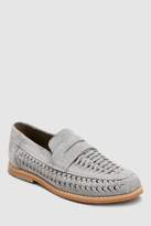 Thumbnail for your product : Next Boys Navy Suede Woven Loafers (Older)