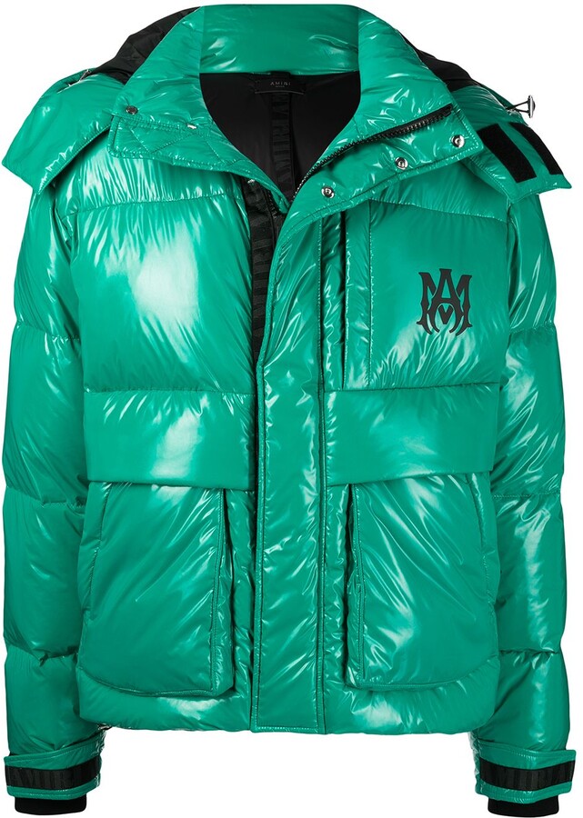 Amiri Logo Down Puffer Jacket ShopStyle