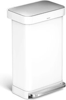 Thumbnail for your product : Container Store simplehuman 12 gal./45L Rectangular Step Can Matte Black