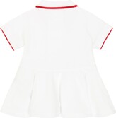 Thumbnail for your product : Burberry Children Baby Icon Stripe cotton polo shirt dress