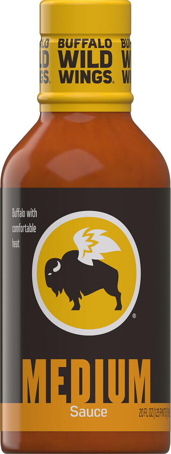 Buffalo Wild Wings Medium Buffalo Sauce, 20 fl. oz.