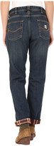 Thumbnail for your product : Carhartt Relaxed Fit Denim Flannel-Lined Jeans