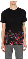 Thumbnail for your product : Lanvin Dragon-print cotton-jersey t-shirt