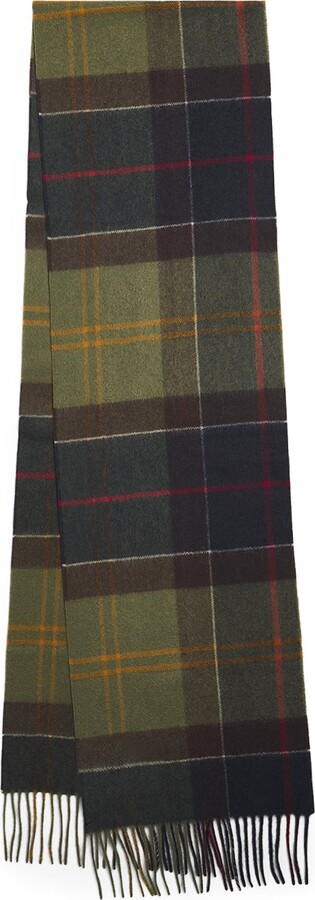 Barbour Cashmere Tartan Scarf