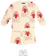 Thumbnail for your product : Mini Rodini Octopus cotton-jersey shorts