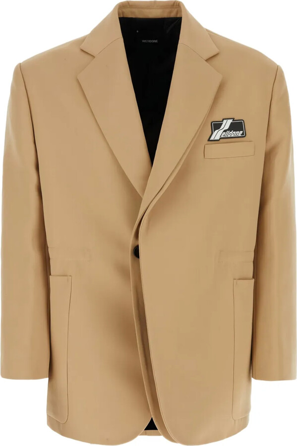 we11done Logo-Patch Blazer