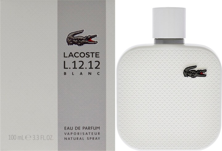 Lacoste Eau De L.12.12 Blanc by for Men - 3.3 oz EDP Spray