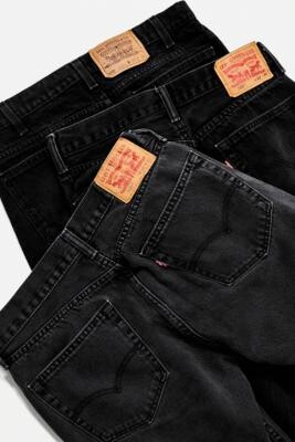 Urban Renewal Vintage Levi's 505 Black Jeans - Black M at Urban Outfitters  - ShopStyle Women's Fashion