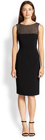 Thumbnail for your product : L'Agence Bead-Embellished V-Back Dress