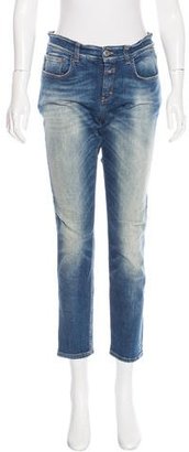 Closed Cropped Straight-Leg Jeans