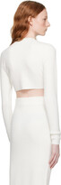Thumbnail for your product : HUGO BOSS Off-White Sriby Sweater