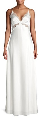 CAMI NYC Tully Silk Lace Gown