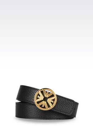 Emporio Armani Belts - Leather belts