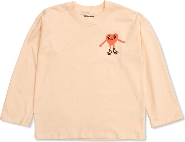 Mini Rodini Heart In Shoes Long Sleeved T-Shirt