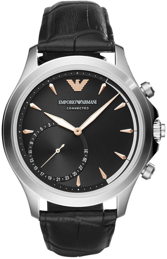 armani connected black