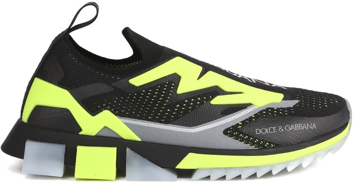 dolce and gabbana sneakers yellow