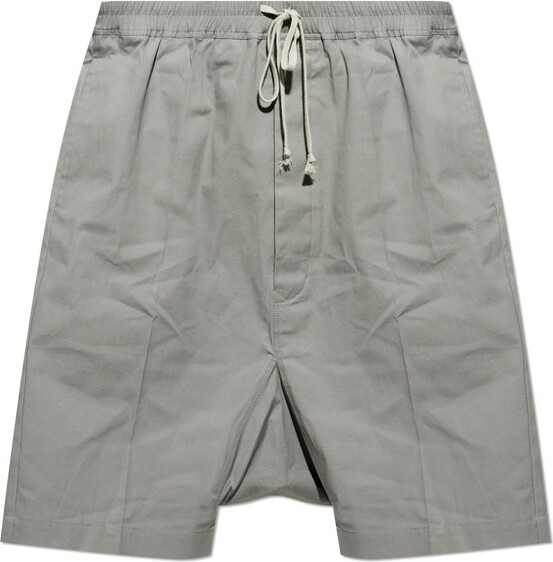 Rick Owens Drawstring Elasticated Waistband Shorts