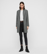 Thumbnail for your product : AllSaints Leni Puppytooth Coat