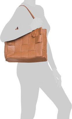 Authentic Lia Numa olive green leather satchel shoulder bag  Leather  satchel Green leather Shoulder bag