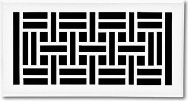 Reggio Register Metal Floor/Wall Surface Mount Register