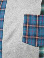 Thumbnail for your product : Lanvin checked panel T-shirt