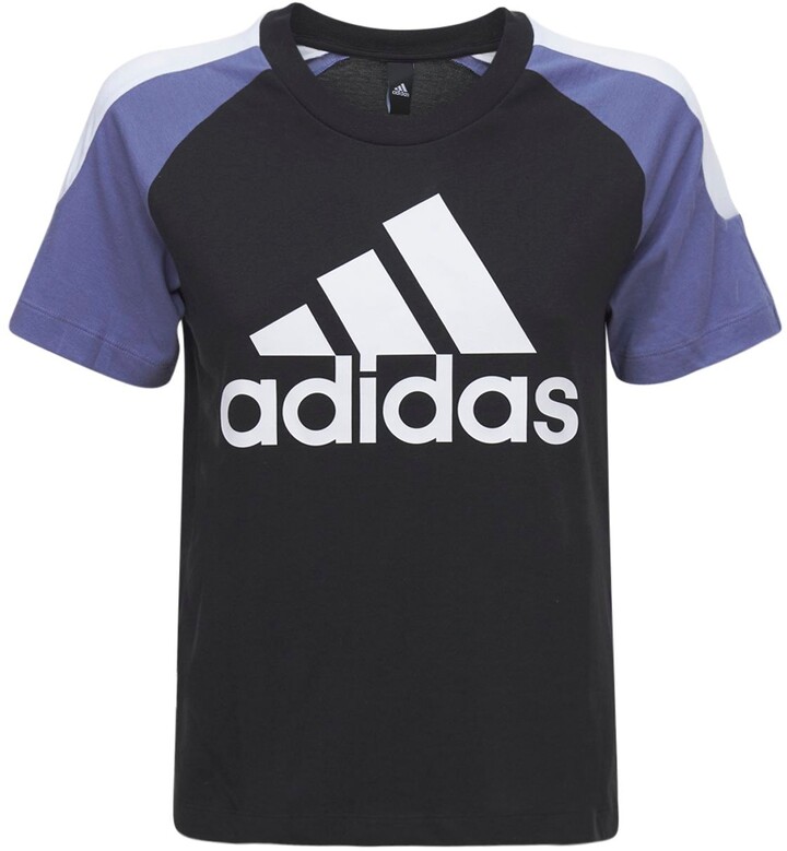 adidas Blue Women's Tops on Sale | ShopStyle
