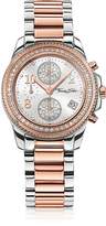 Thumbnail for your product : Thomas Sabo Glam Chrono Silver and Rose Gold Stainless Steel Women's Watch w/Crystals