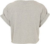 Thumbnail for your product : Topshop Roll Back Crop Tee