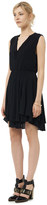 Thumbnail for your product : Rebecca Taylor Double V Crepe Dress
