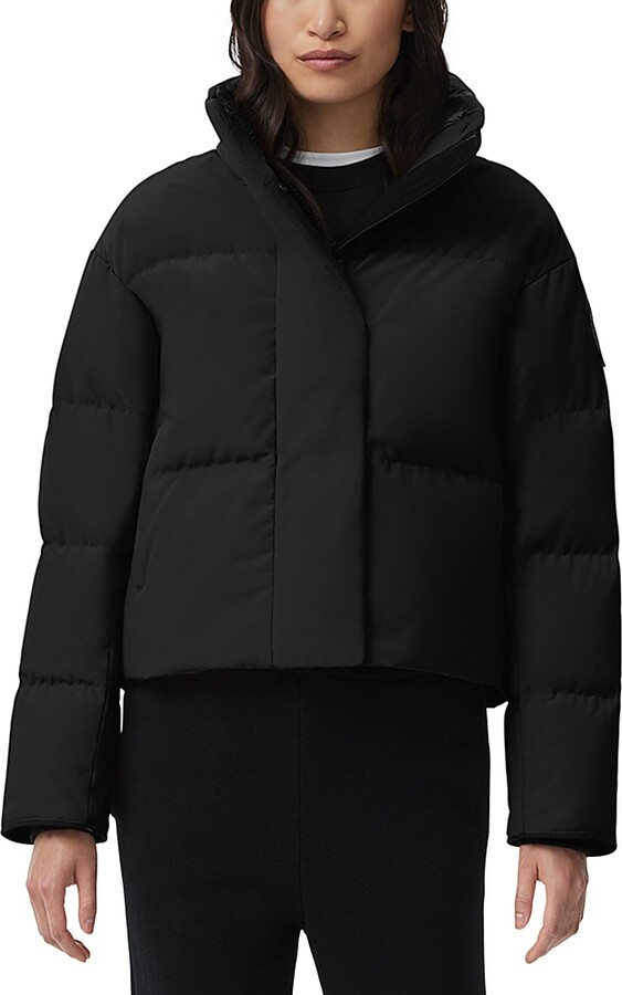 Canada Goose Grandview Cropped Jacket Black Label