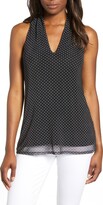 Thumbnail for your product : Loveappella Mesh Tank Top
