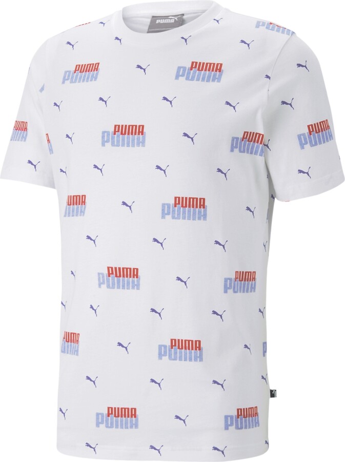 PUMA Men's Downtown Pride All Over Print Tee