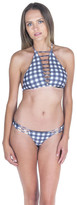 Thumbnail for your product : Bettinis Strappy Halter Tie Neck
